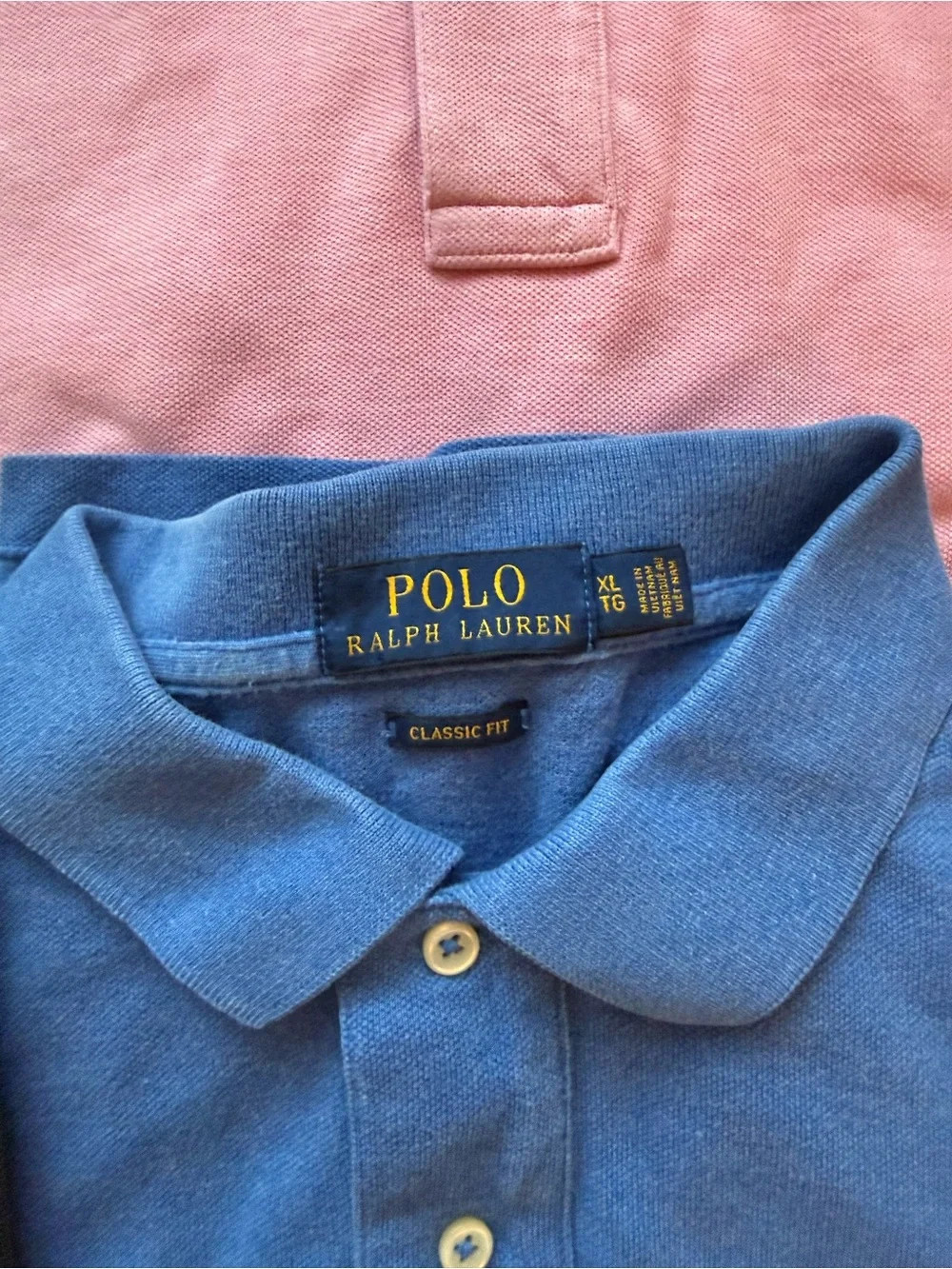 Men’s Ralph Lauren Polo Classic Fit Mesh Polo shirts bundle of 6 size XL